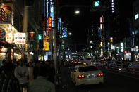 Night in Roppongi (Japan)